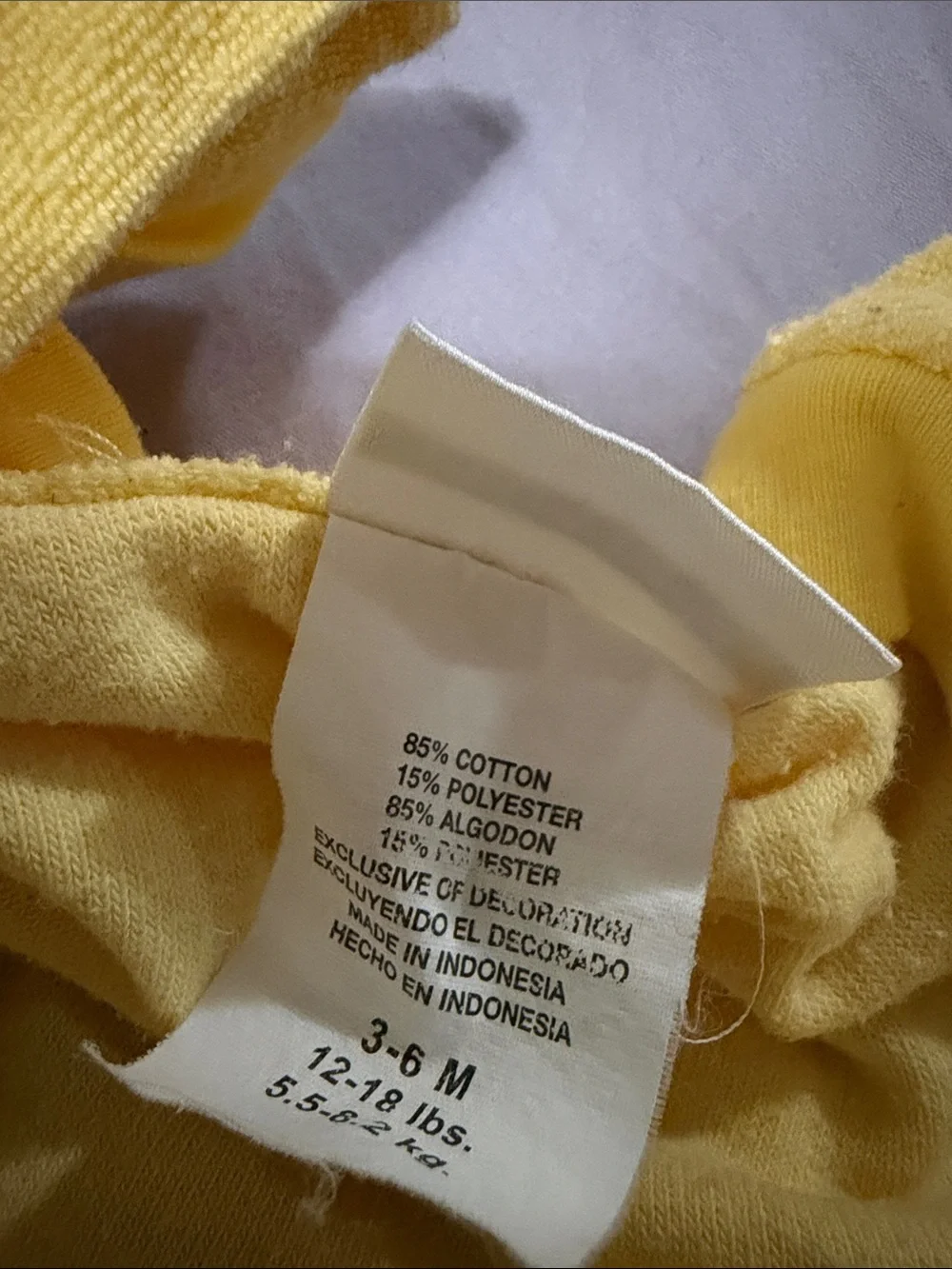Vintage Carter's Terrycloth Yellow Duck Footie Pajamas